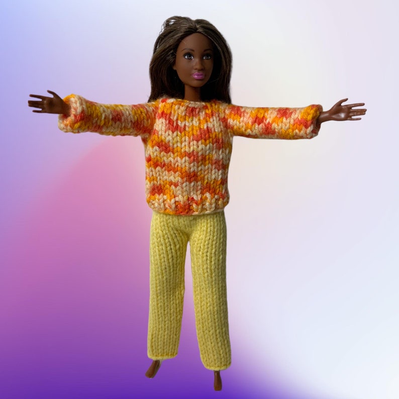 Barbie Doll Clothes Barbie Pants Barbie Sweater Doll | Etsy