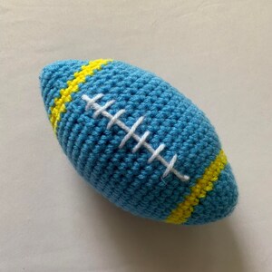 thumbnail image 2 of Football Soft Sports Ball - 5"x 3.88" (Pack Of 1) - Premium Brown Foam - Ideal For Safe Indoor & Outdoor Play - Unique & Perfect Size For All Ages 2 of 10