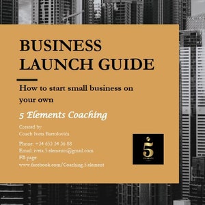 How to start small business on your own- Business Launch Guide. FREE Business Launch Checklist and Templates.