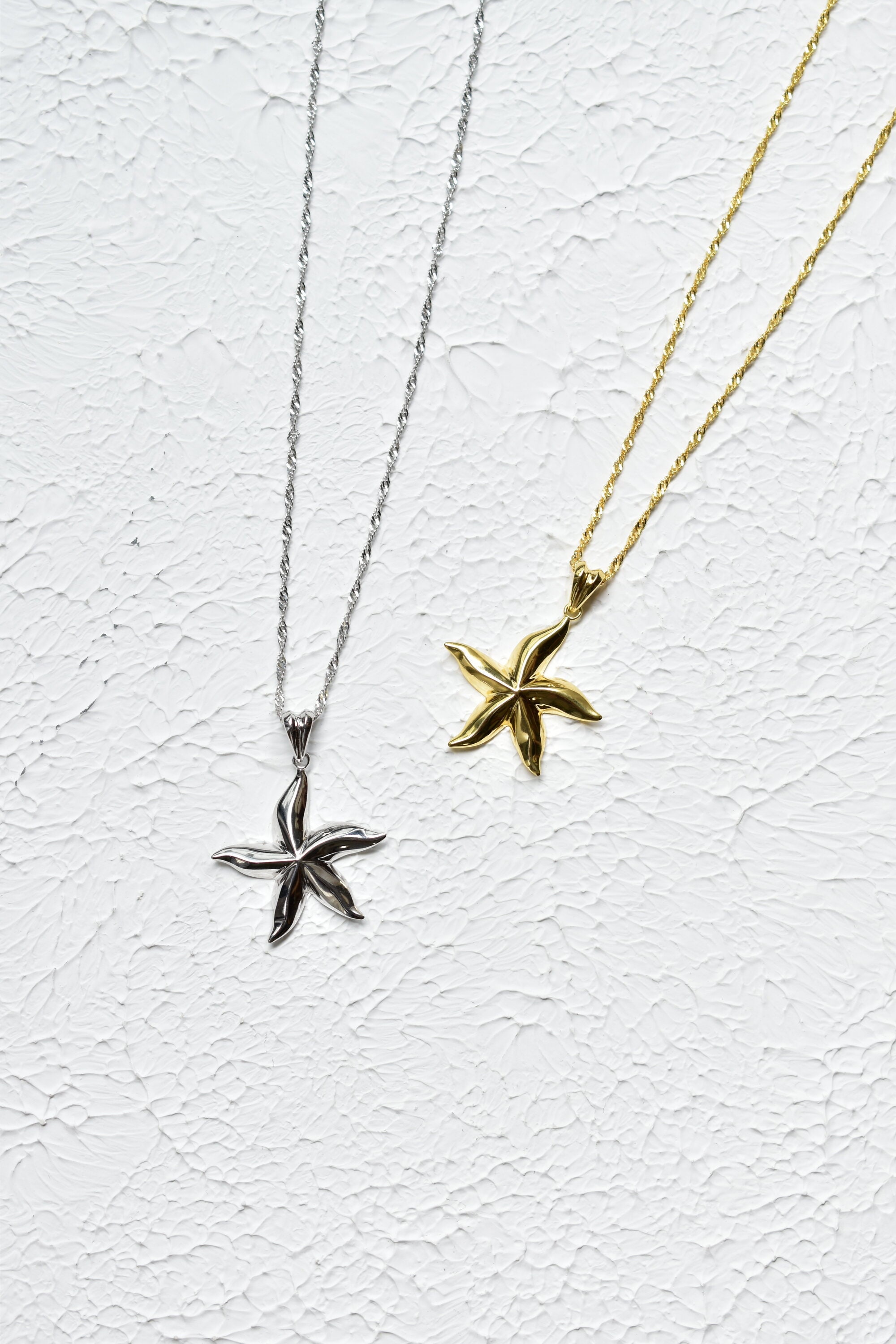 Starfish Pendant Necklace Sea Star Silver Necklace Summer Necklace for Beach Lover Necklace Gift ...