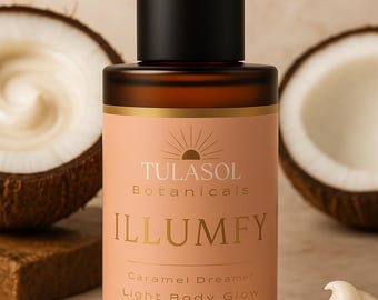 ZIJDE. Caramel Dreamer Light Body Glow. Doordrenkt met natuurlijke voedende ingrediënten.