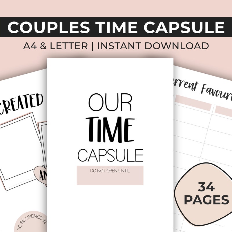 Wedding Time Capsule - Etsy