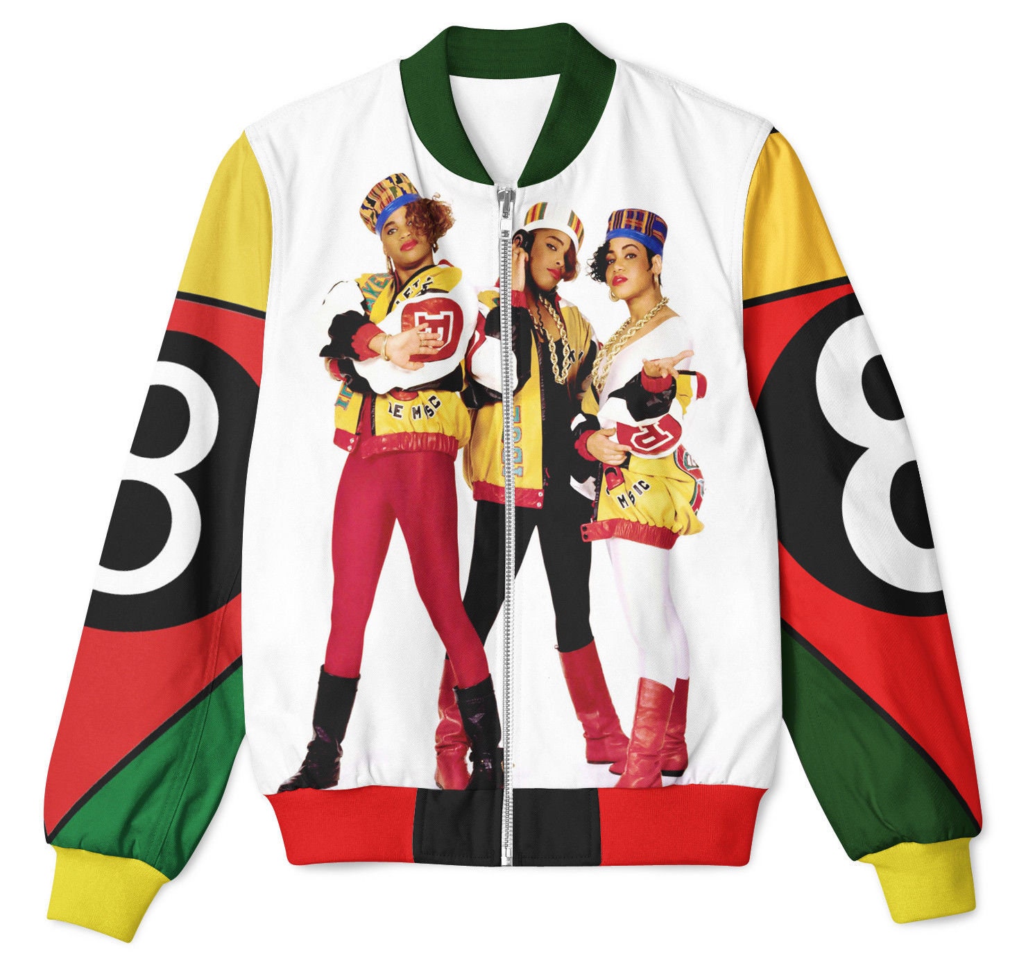 Salt N Pepa Jacket, New York Usa Hiphop Music Group Salt and Pepa