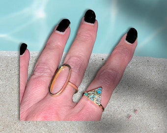 Venice Turquoise Gold Ring