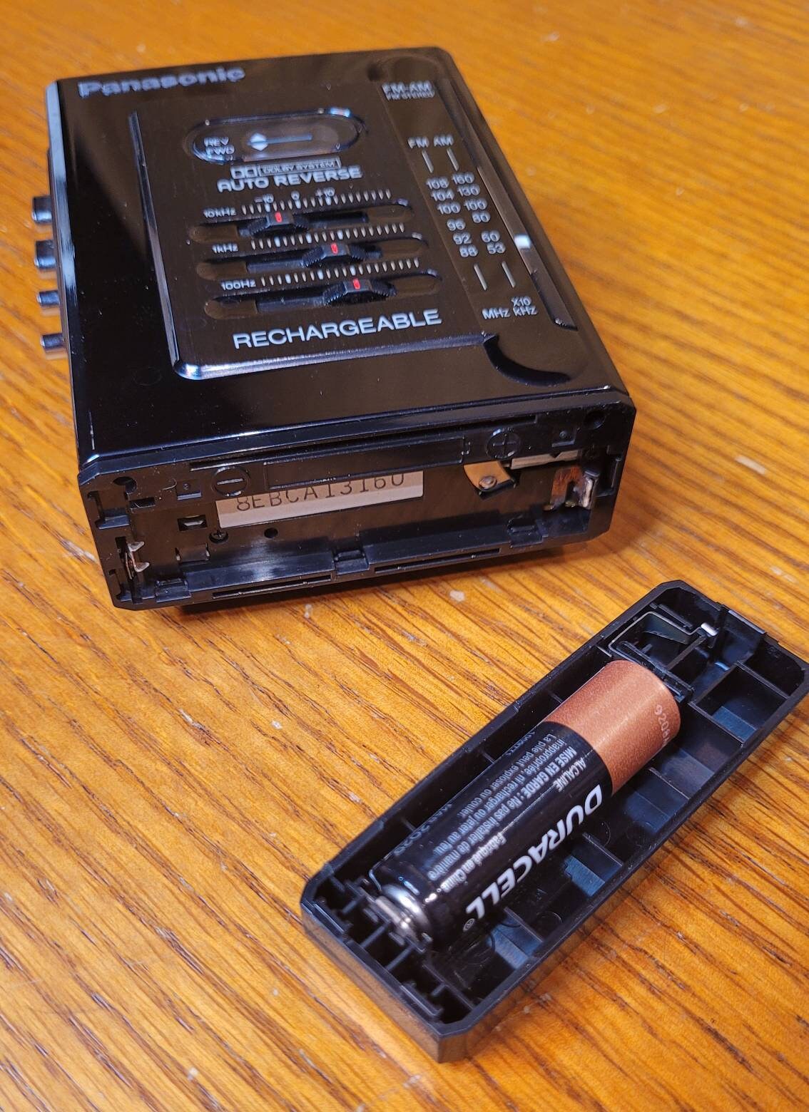 Panasonic カセットプレーヤー　RX-SA73 美品 Rare Working Panasonic RX-SA73 Stereo AM/FM Radio Cassette