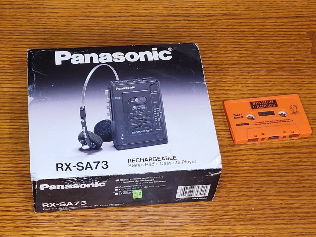 Panasonic カセットプレーヤー　RX-SA73 美品 Panasonic カセットプレーヤー RX-SA73 【公式通販】