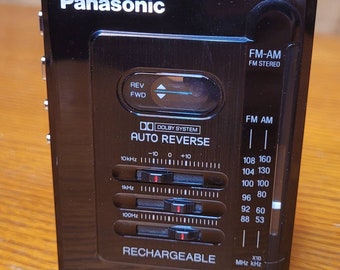 Panasonic カセットプレーヤー　RX-SA73 美品 Rare Working Panasonic RX-SA73 Stereo AM/FM Radio Cassette