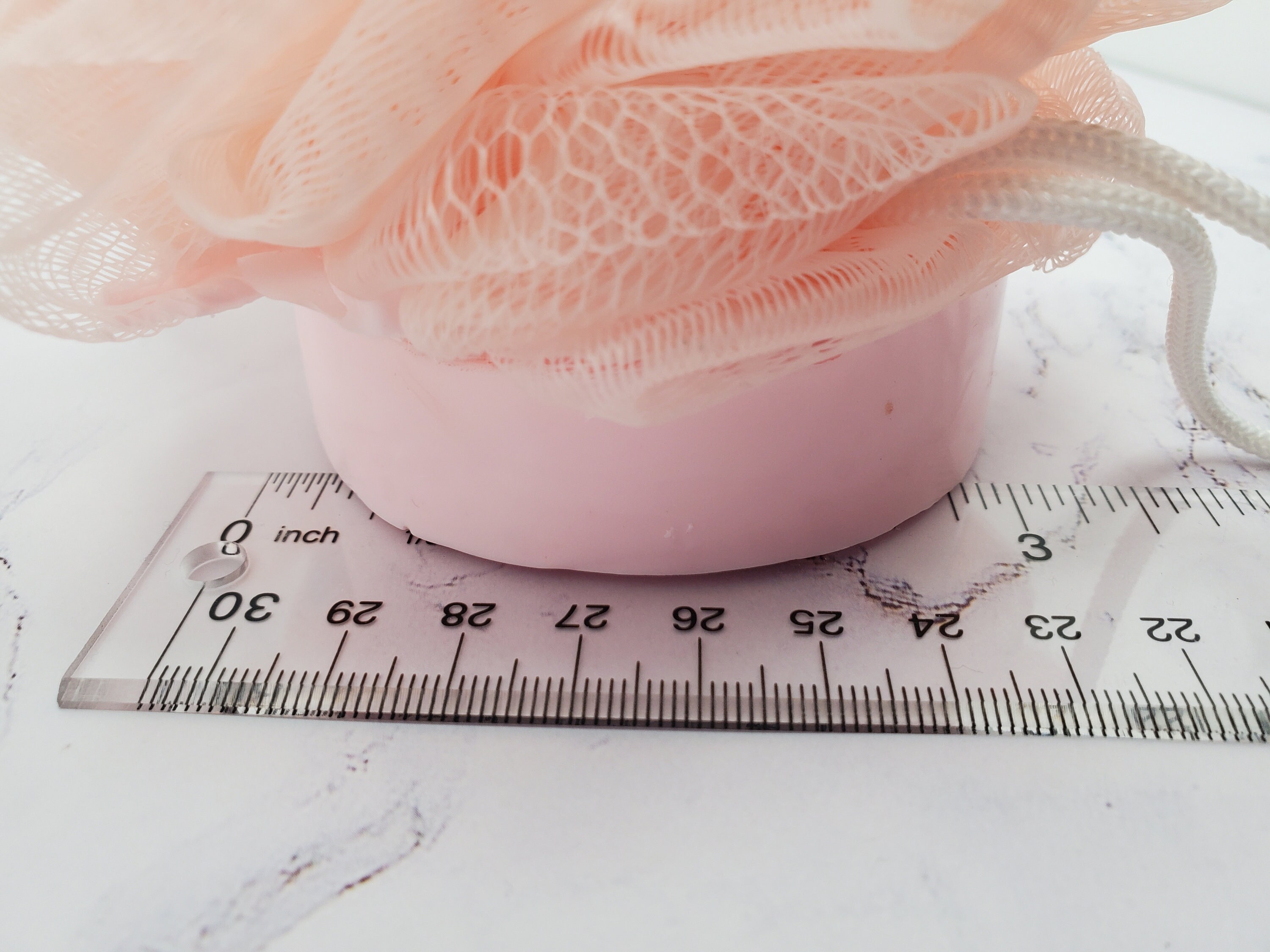 Ice Cream Cone Soap Infused Loofah 5oz Dessert Shaped Loofah Poof Pouf