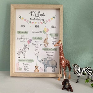 Mein 1. Geburtstag- Party Animals