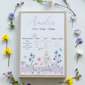 Mein 1. Geburtstag - Wild Flower