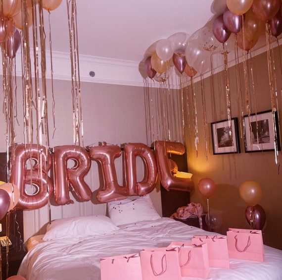 32 Bride Foil Balloon Wedding Bridal Shower Hen Do Engagement ...