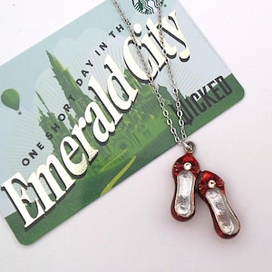 Red Slipper Necklace