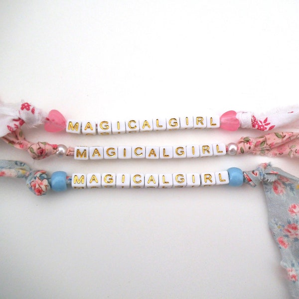 Magical Girl Ribbon Bracelet