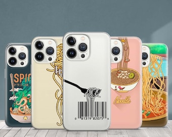 Funda de teléfono Ramen Sushi Cover para Pixel 9, 8 Pro, 7A, 6A, iPhone 16, 15, 14, 13, 12 Pro, 11 XR, Samsung S24 FE, S22 5G, S22 Ultra, A73, A53