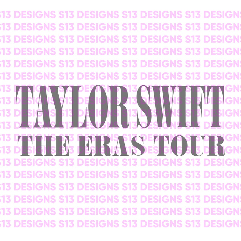 eras tour logo taylor swift