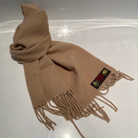 Vintage beige Murray Brothers scarf - image 3