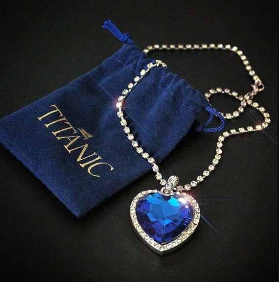 Titanic Heart of the Ocean Necklace 