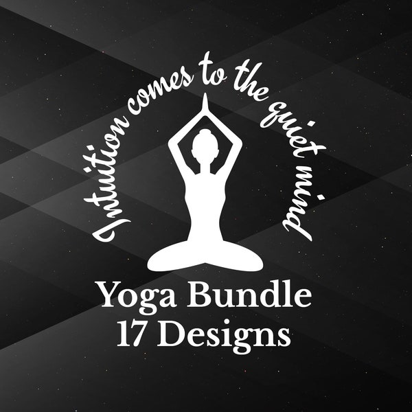 Meditation SVG Bundle, Meditation Designs, Namaste SVG, Yoga SVG, Spiritual Svg, Yoga Svg Bundle, Yin Yang Svg, Yoga Designs, Just Breathe