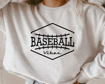 Baseball Vibes SVG: Projekt życia mamy baseballistki (pobranie cyfrowe)