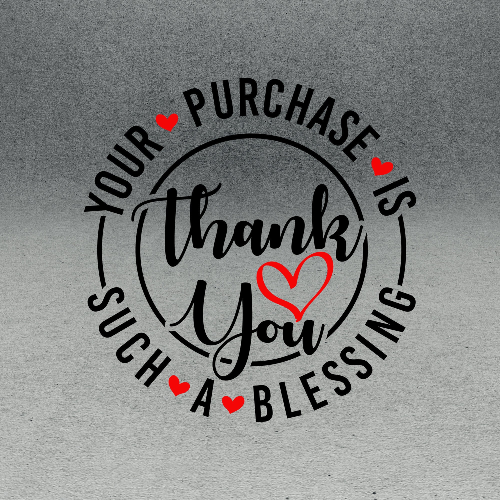 Thank you for your purchase cards - Etsy 日本