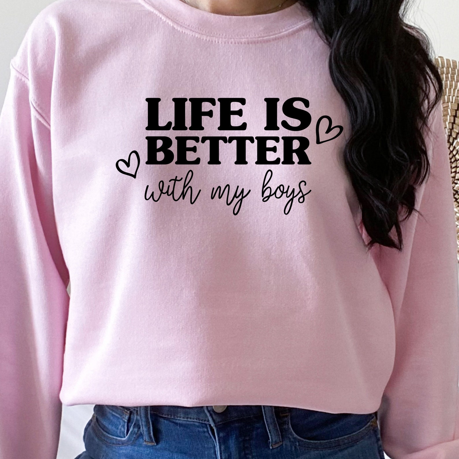 Life is Better With My Boys SVG Boy Mama SVG | Etsy
