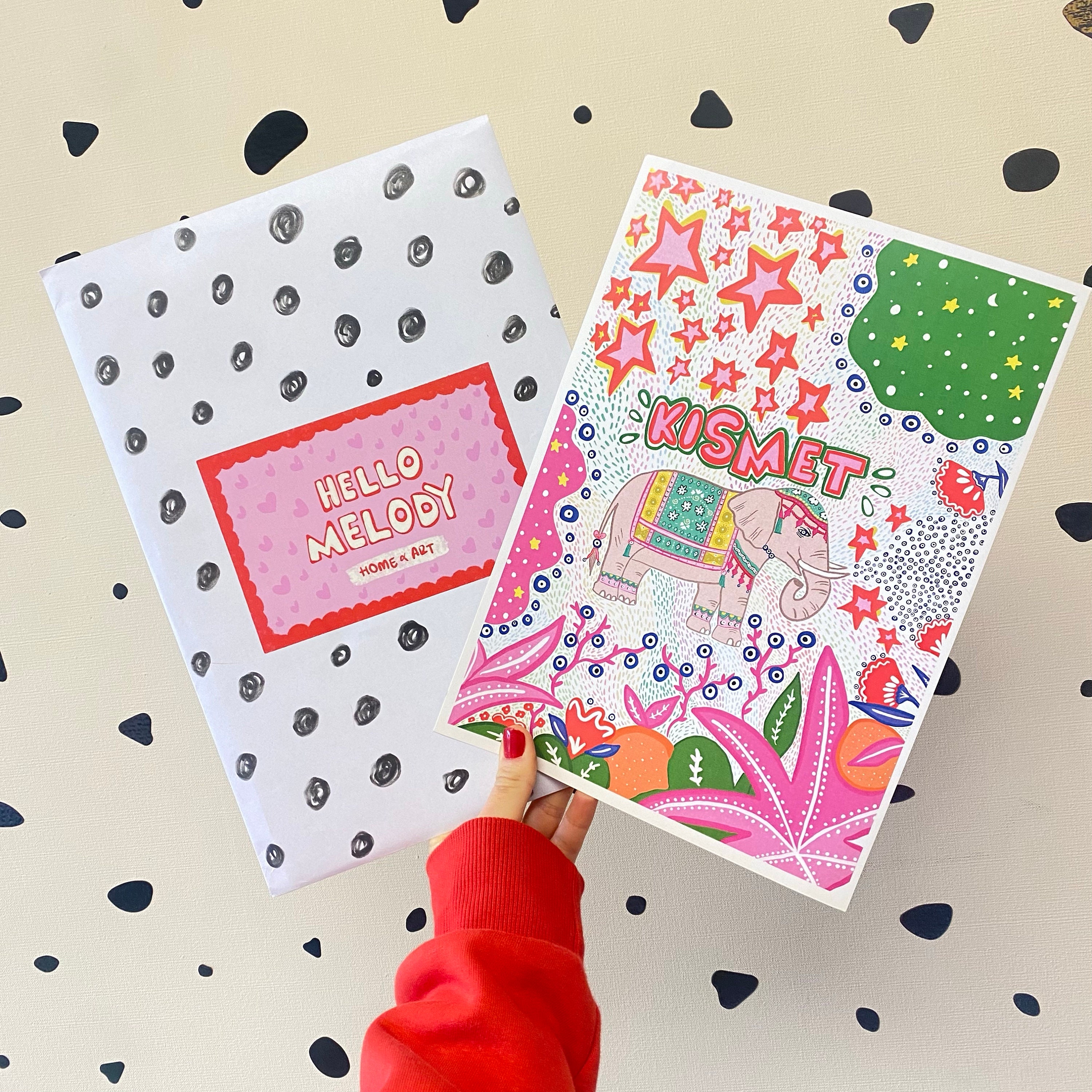 Kismet Print Gifts for Her Positive Motivational Art Print Etsy UK