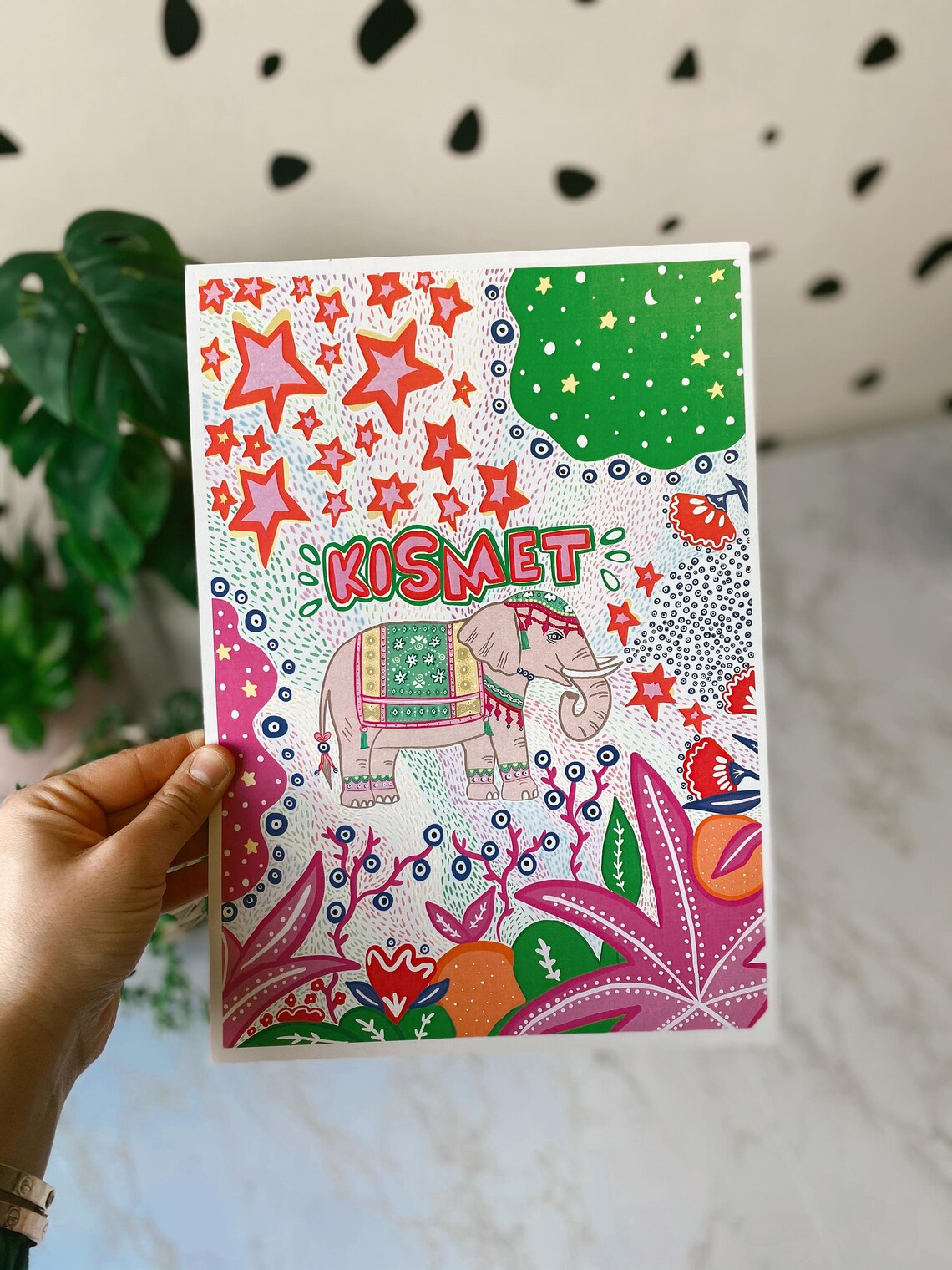 Kismet Print Authentic Illustration Art Print Positive Etsy