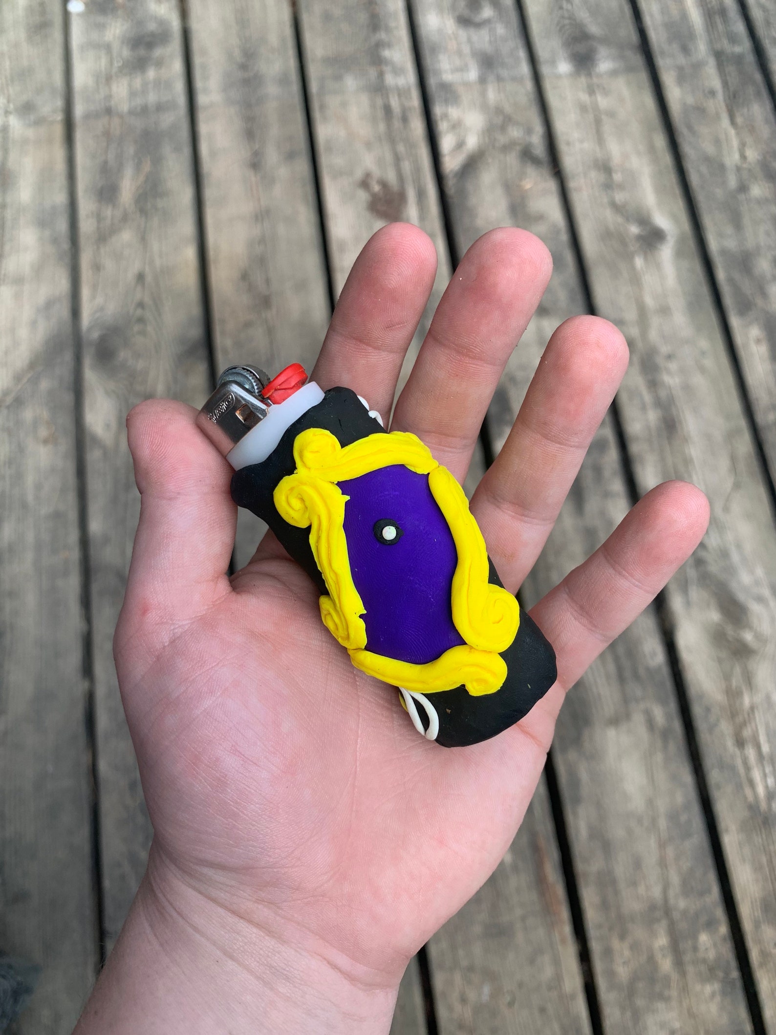 Clay FRIENDS Inspired Lighter Case Etsy