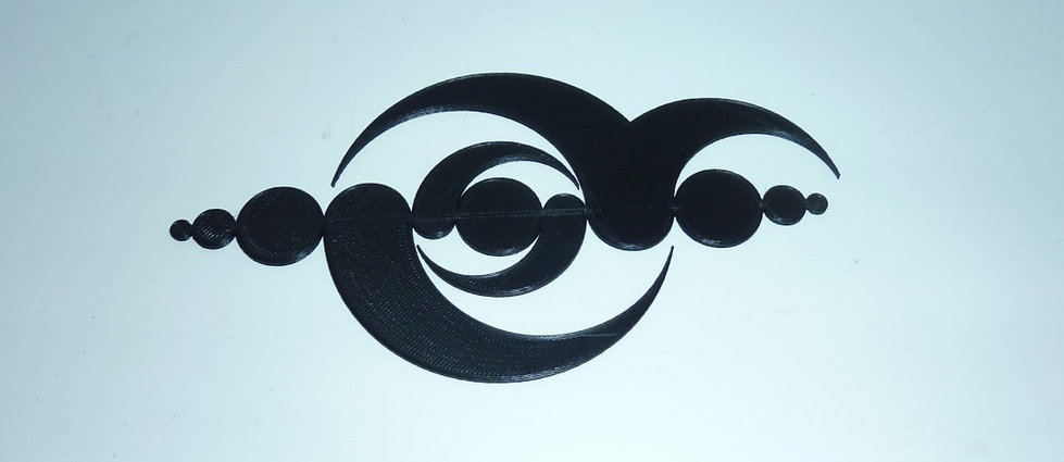 Crop Circle Sarraltroff Décoration Murale en Impression 3D