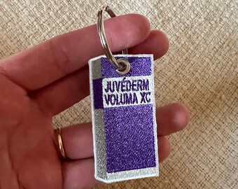 Voluma Embroidered Keychain