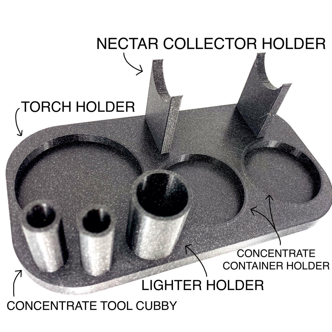 3D Printed Dab Organizing Tray Etsy