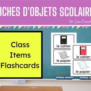 French Class Flashcards