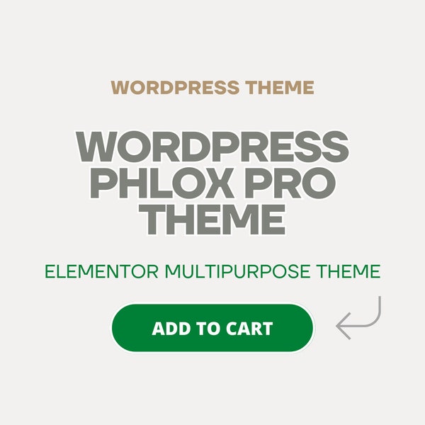 Wordpress Theme Phlox Pro