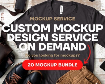 Mockup-ontwerp op aanvraag
