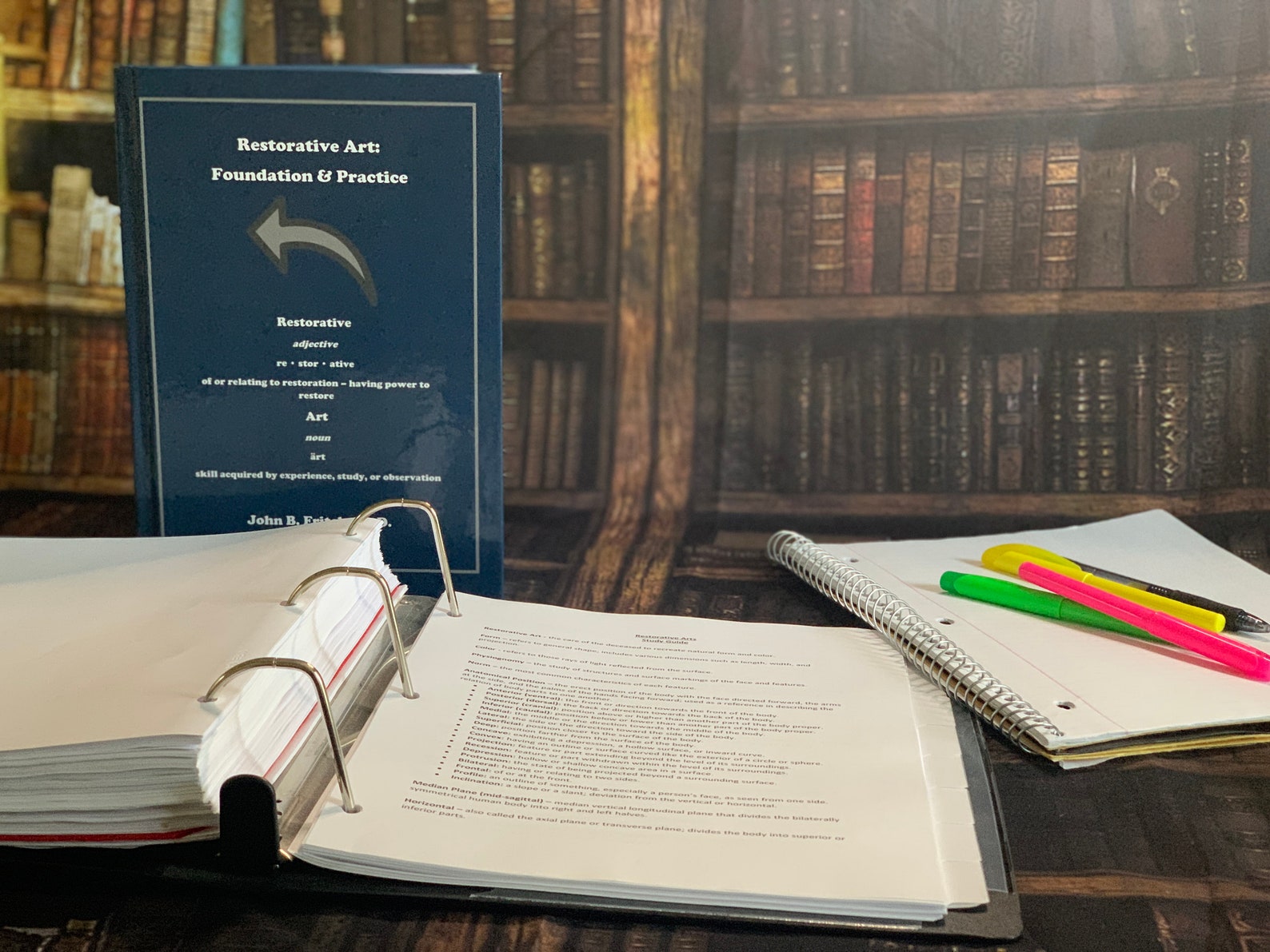 Study Guide Restorative Art Foundation and Practice Etsy