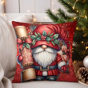 Set di 2 federe per cuscino, motivo zucca, 45 cm, quadrate, per il Ringraziamento, decorazione della casa