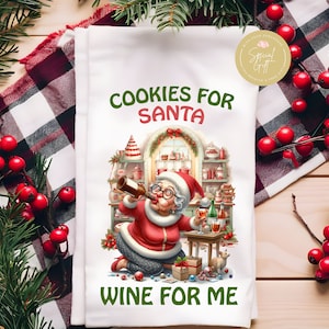 Christmas Kitchen Towel Sublimation Designs, Christmas Quote Tea Towel Template, PNG, Funny Granny Christmas Design, Digital Download