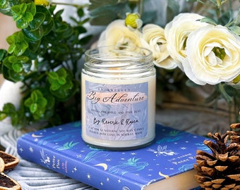 An Awfully Big Adventure | Pineapple, Mango, and Pixie Dust | Peter Pan | Classic Literature Inspired | Natural Soy Wax Candle | 7 oz