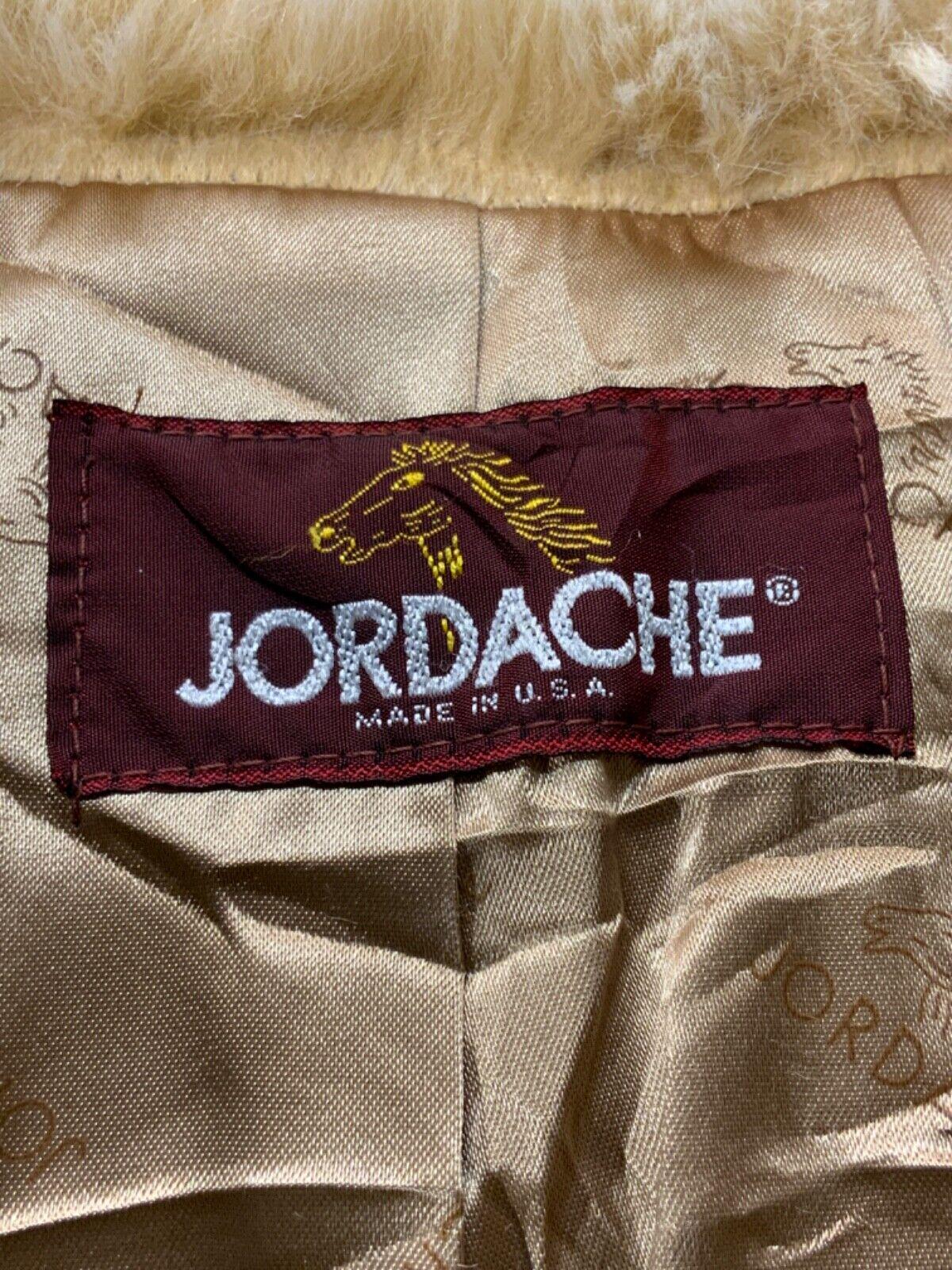 JORDACHE ファーコート ヴィンテージ Jordache フェイクファー レディース コート