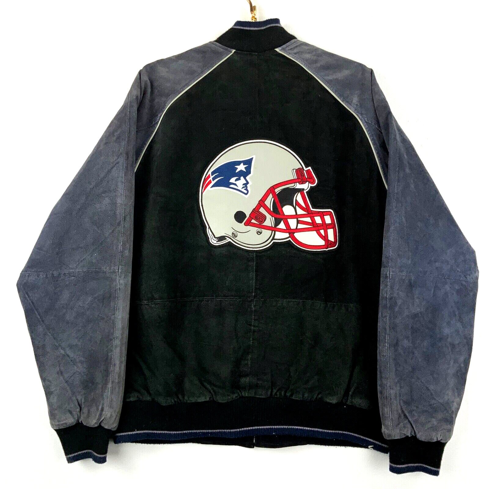 Patriots suede jacket sale