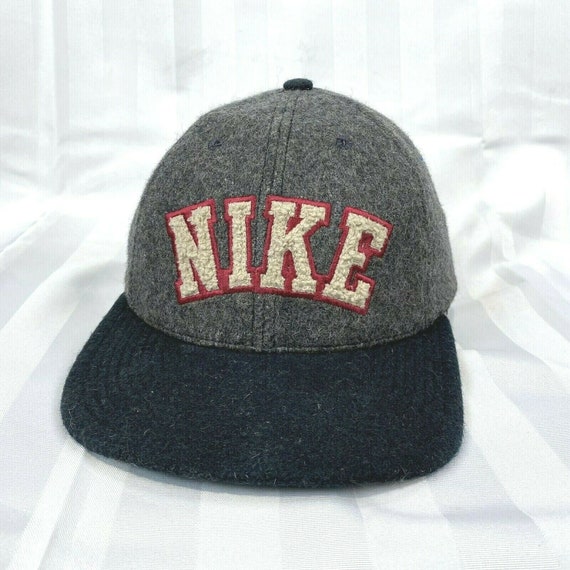 Nike Vintage Wool Snapback Hat Cap 