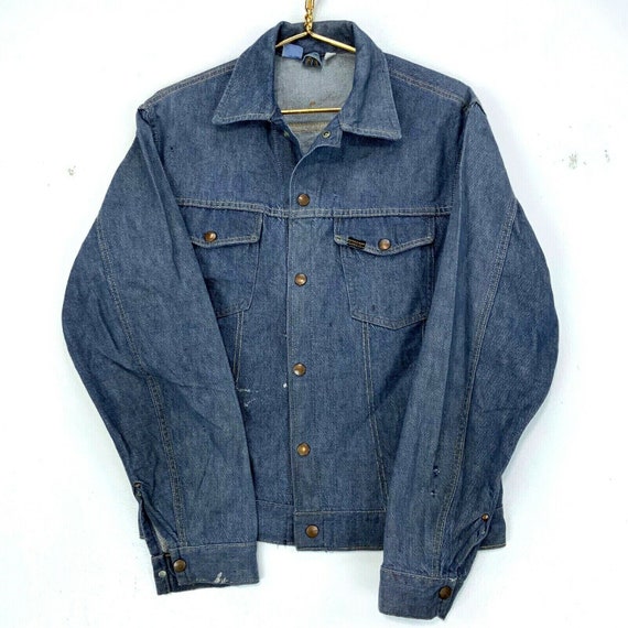 sears mens denim jacket