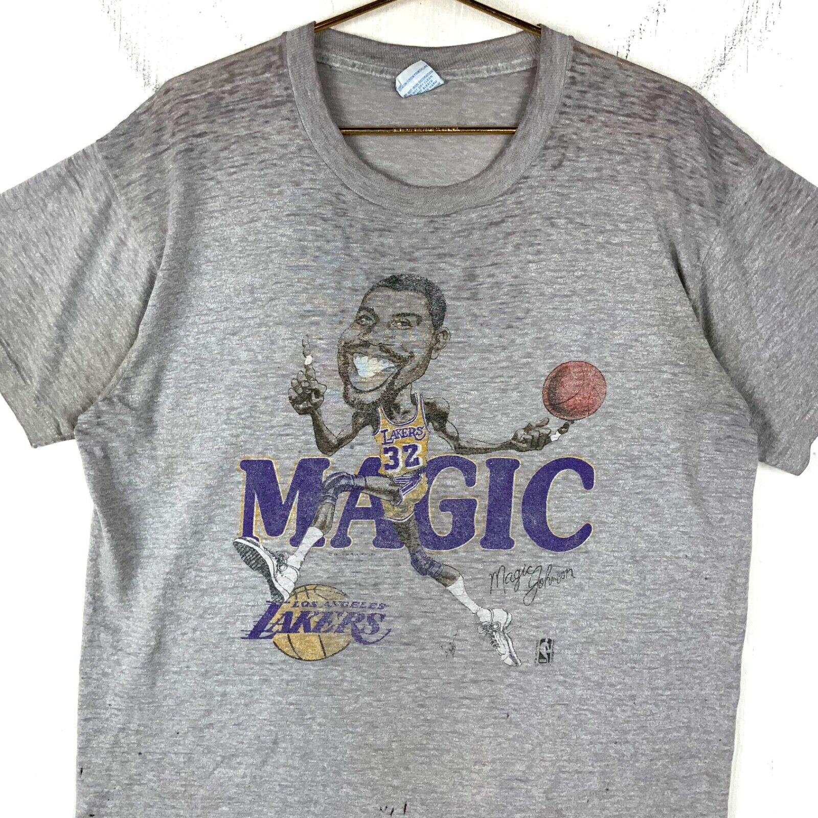 Magic johnson caricature shirt new arrivals