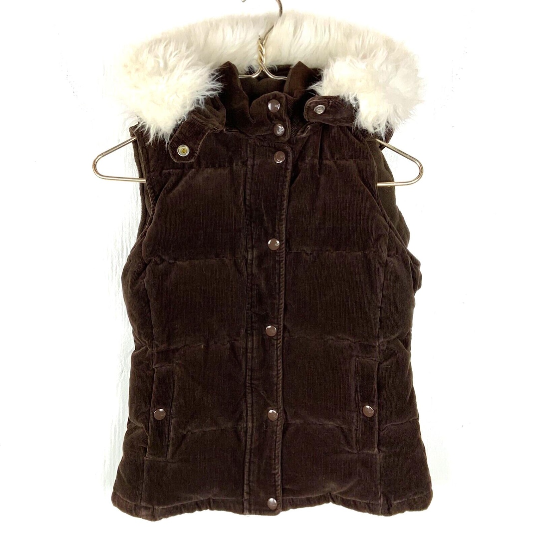 Giacca gilet con cerniera intera da donna Vintage Gap, taglia XS