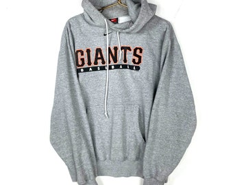 Vintage San Francisco Giants Nike Sweatshirt Large Gray Mlb Baseball 90s