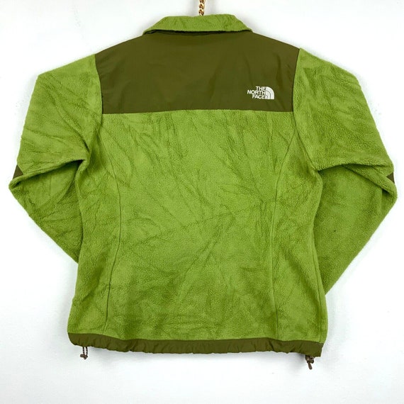 The North Face Denali Hoodie Full Zip Women's Fleece Sweater Jacket Medium  Green 