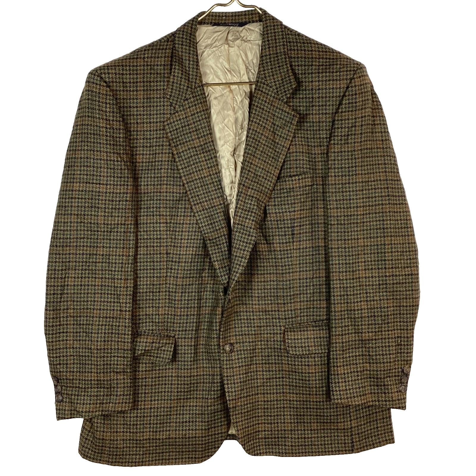 Burberry Tweed Coat - Etsy