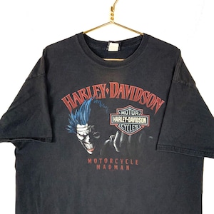 Harley Davidson T-shirt 2XL Black Motorcycle Madman Pennsylvania