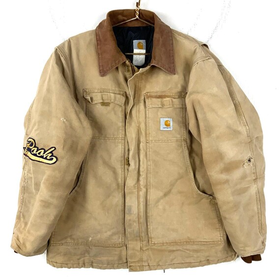 Vintage Carhartt Arctic Jacket Size XL Full Zip Work Wear Etsy UK