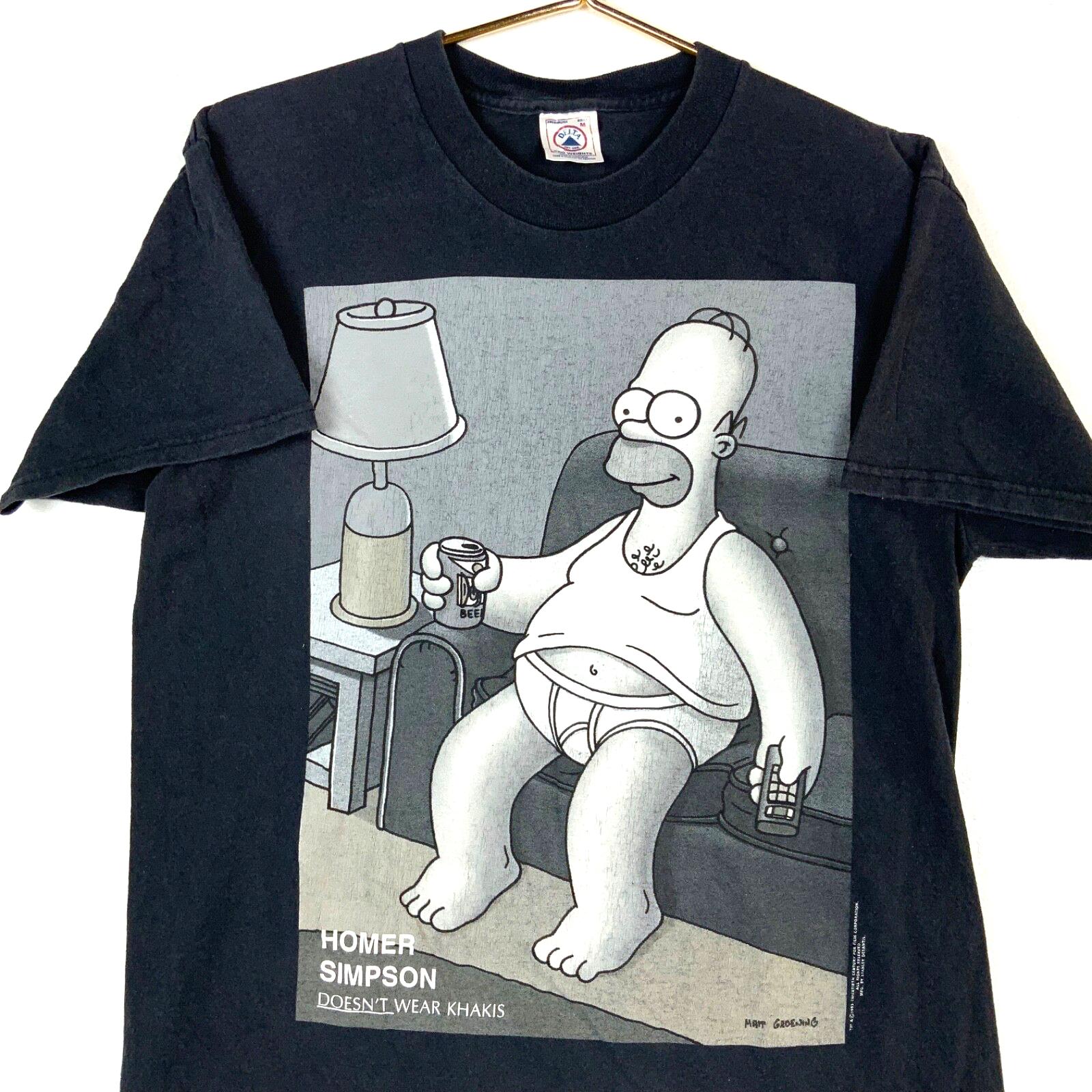 90s The Simpsons ザシンプソンズ ホーマーシンプソン Tシャツ デッドストック☆90s The Simpsons シンプソンズ ホーマー Duff